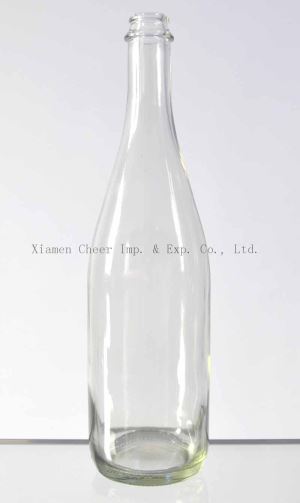 750ml pedernal Color Champagne boda botellas especiales Bottles(PT750-C1002)