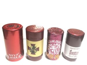 Cápsulas de PVC para botellas de vino tapas del encogimiento