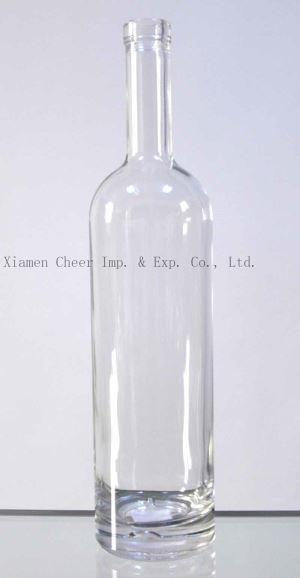 Alto vidrio claro blanco botella 750ml (2200)